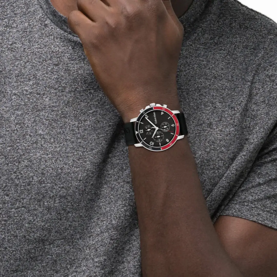 Calvin Klein Gauge Sport Chronograph Watch | 25200072 - Image 2