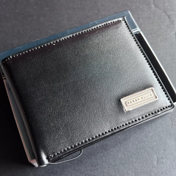 Perry Ellis Cowhide Leather Imported Wallet | Men’s