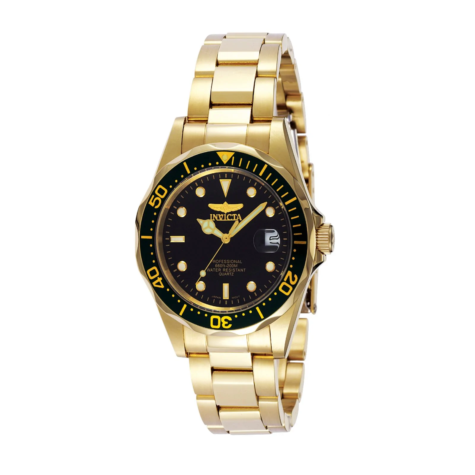 Invicta Men's 8936 Pro Diver Collection 23k Gold Plated Watch