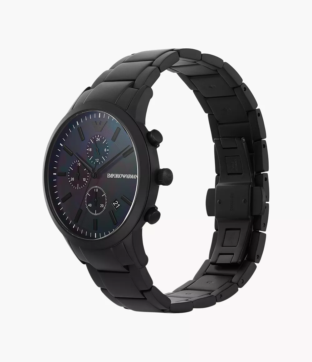 Emporio Armani Black Chronograph Watch | AR11275 - Image 3