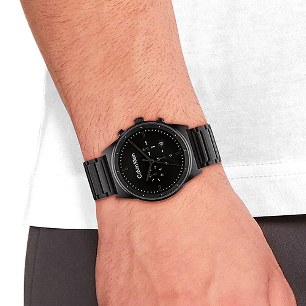 Calvin Klein Impressive Black Multi-function Watch | 25200295 - Image 4