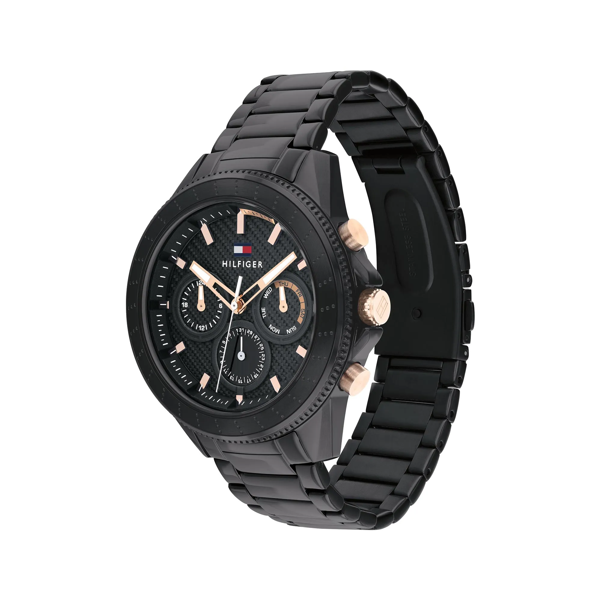Tommy Hilfiger Aiden Black Dial Men's Watch | TH1791858 - Image 2