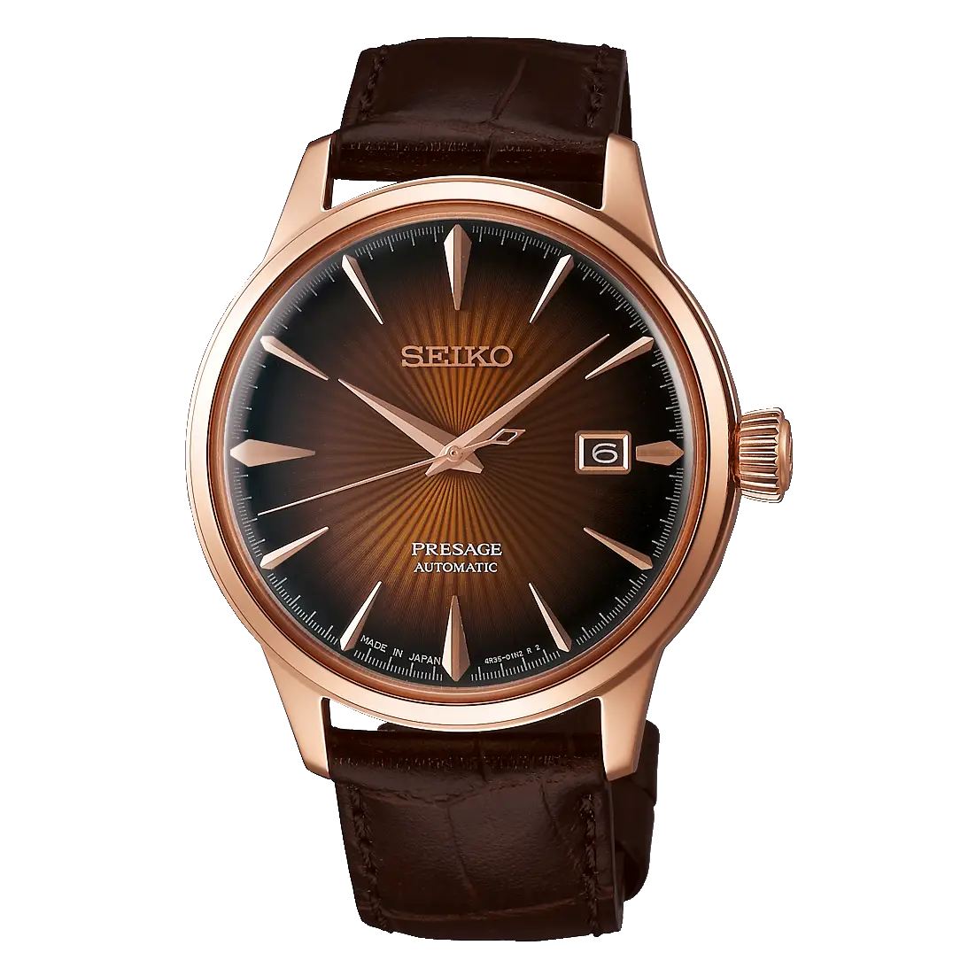 Seiko Presage Automatic Brown Watch | SRPB46J1