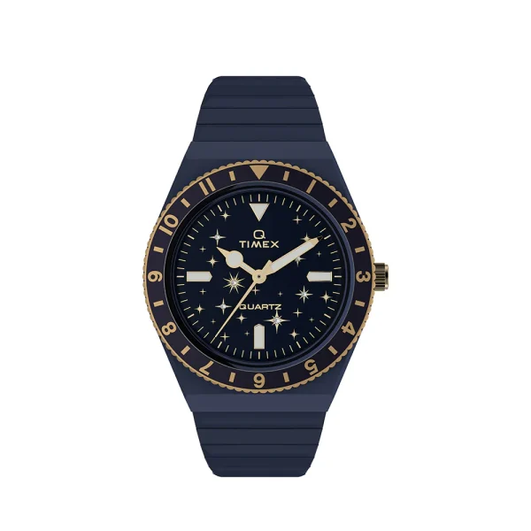 Timex Q Celestial 3-Hand 36mm Stainless Steel Watch | TW2V53500