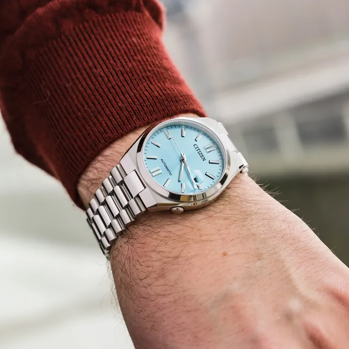 Citizen "TSUYOSA" Automatic Watch Tiffanny Dial | NJ0151-88M - Image 3