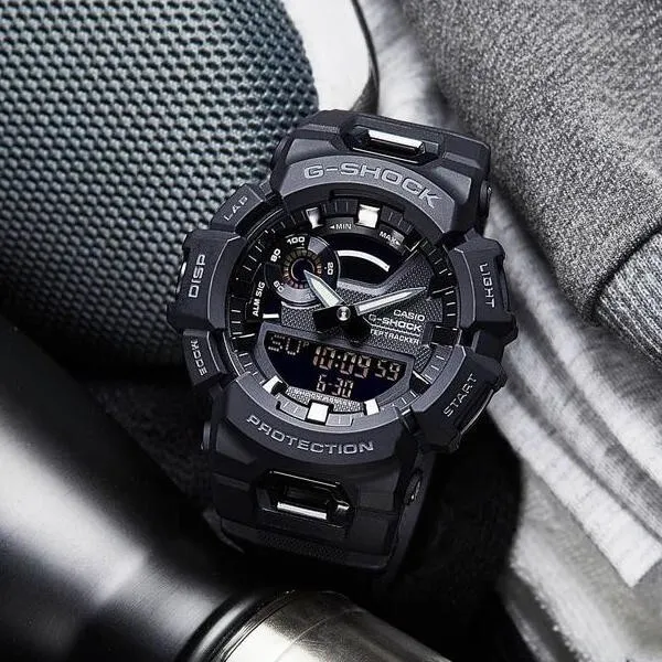 Casio G-Shock Bluetooth Analog-Digital Black Dial Men Watch | GBA-900-1ADR - Image 3
