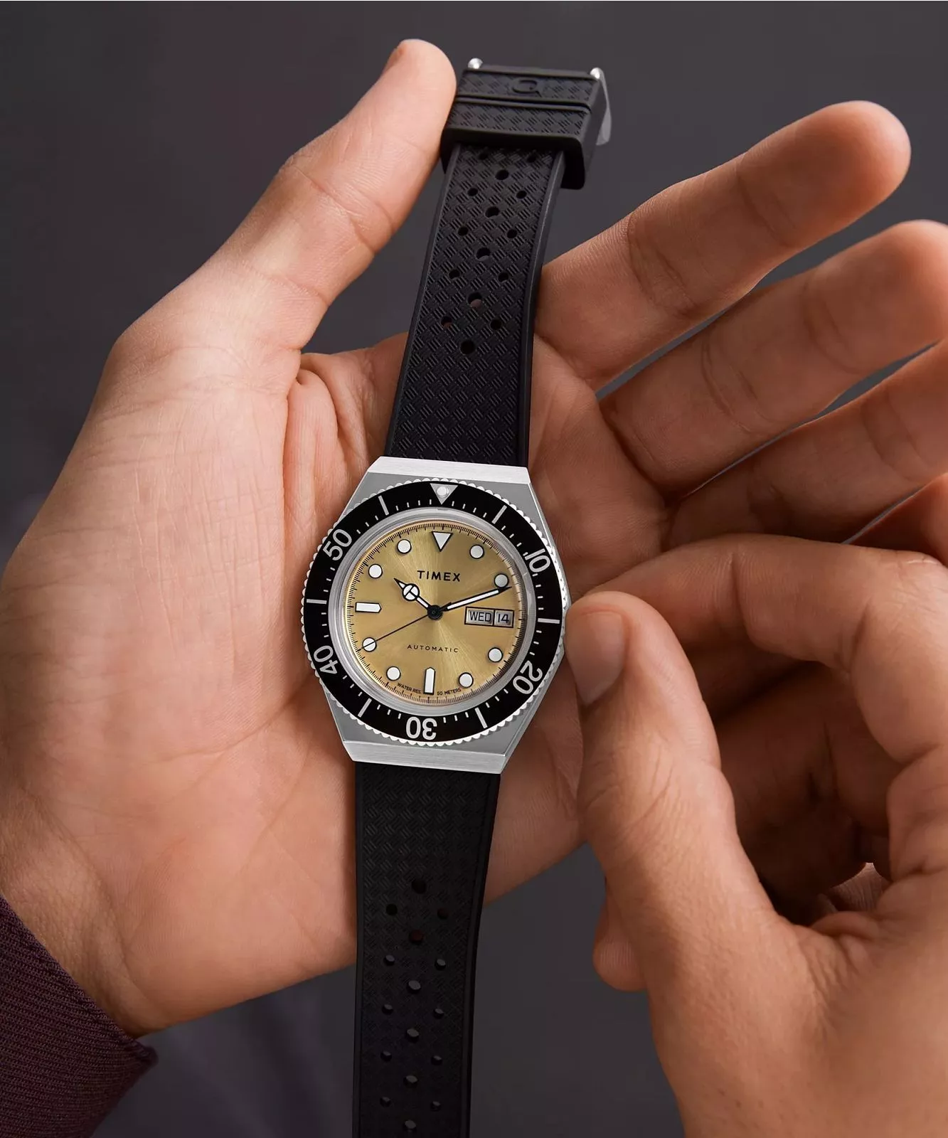 Timex M79 Champagne Automatic Watch | TW2W476007U - Image 2